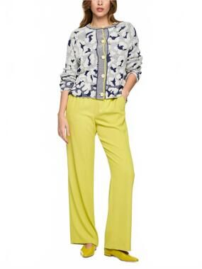 NEW MARC CAIN knitted in germany cardigan in bright ecru